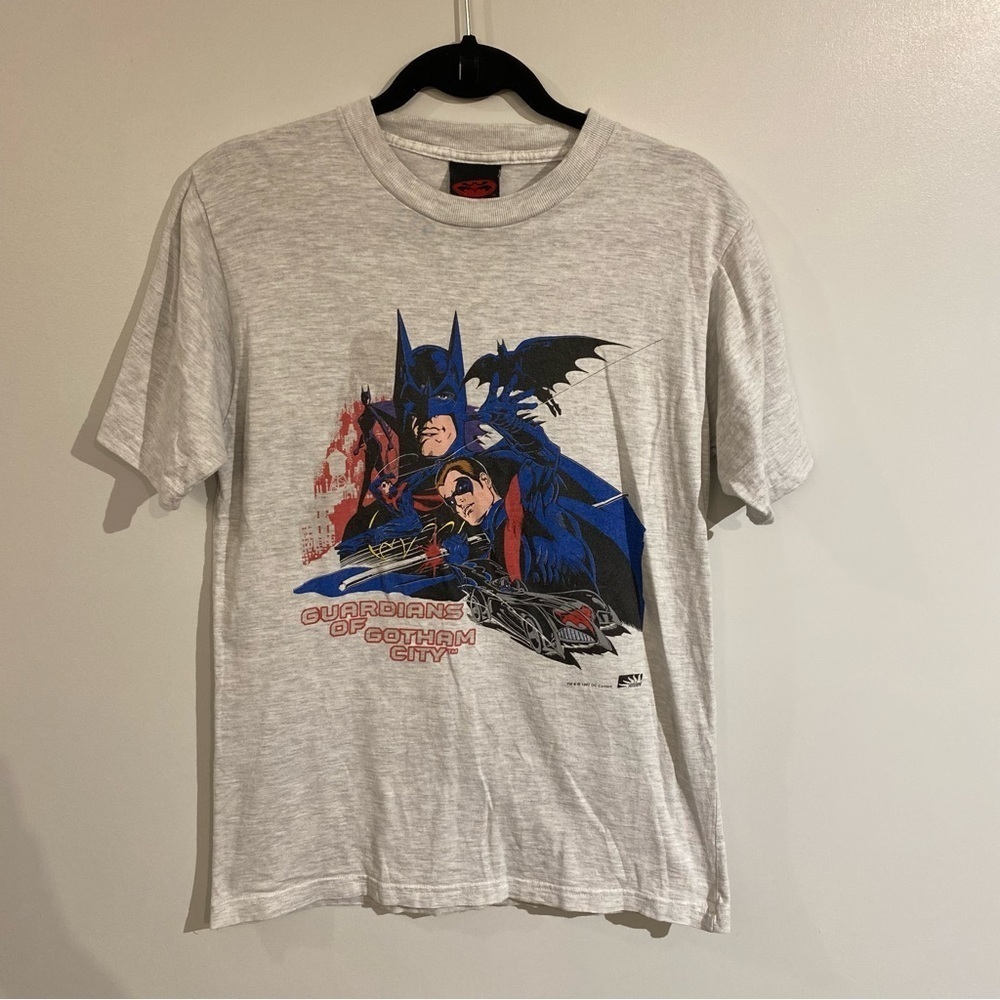 Vintage Batman teeshirt 1997 DC Comics Guardians of Gotham City Batman & Robin